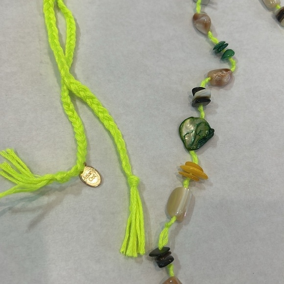 Free People x Ariana Ost bohemian at the market western stone necklace new w tag - Picture 3 of 7